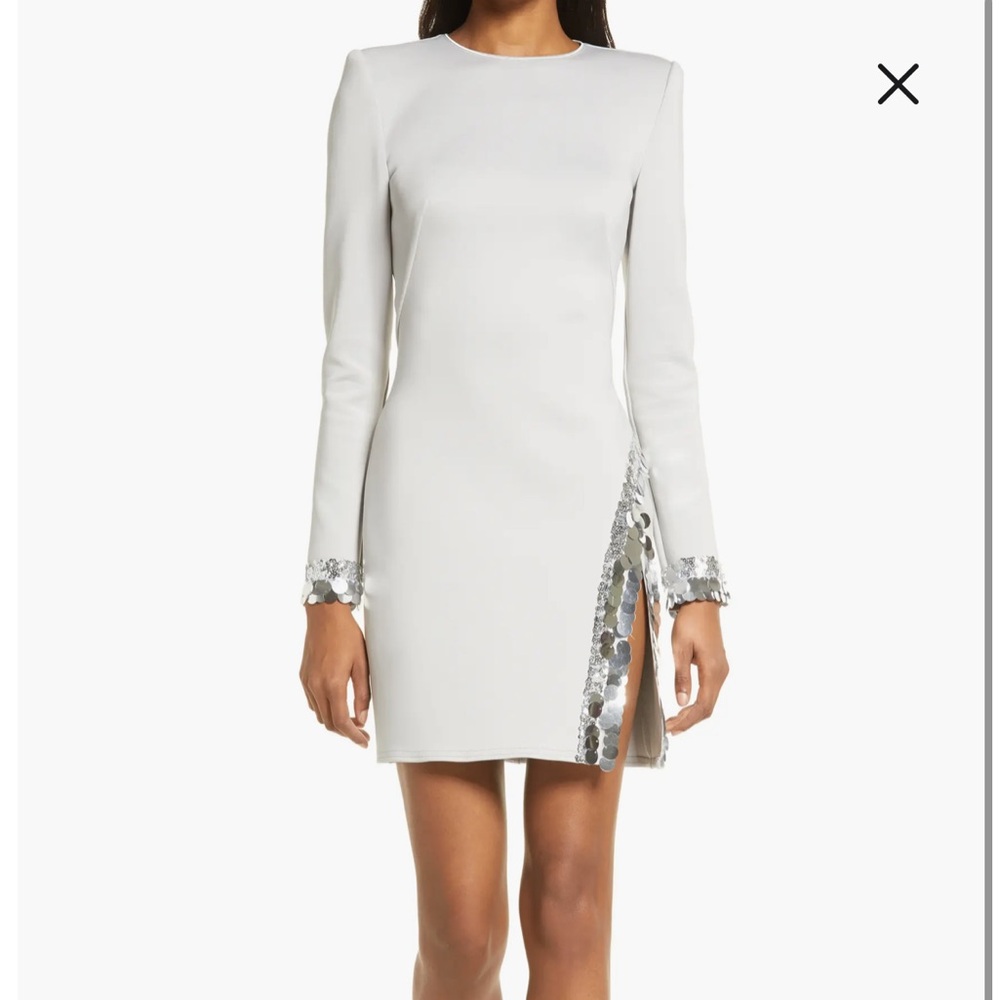 Only worn once SHO mini dress with sequin trim
